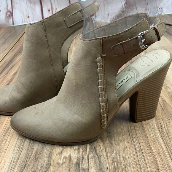 Dana Buchman Claudette sling back ankle bootie 9.5 - Picture 1 of 8